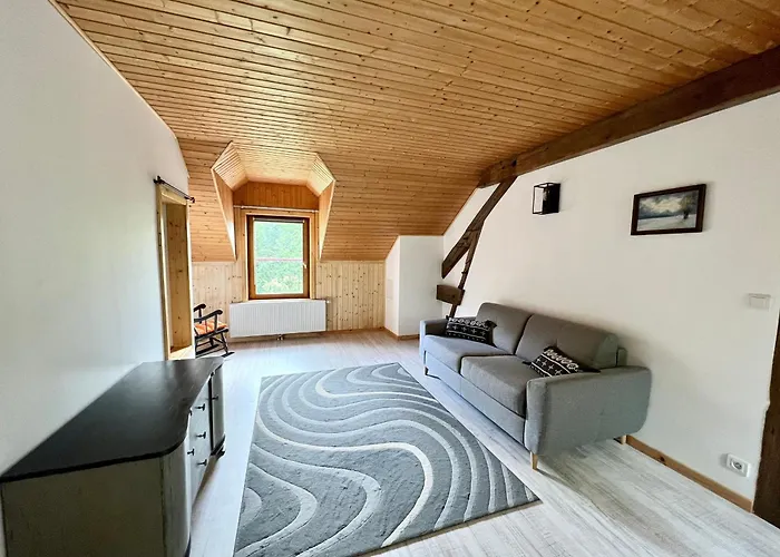 Vosgien Calme 4 Pers. Avec Terrasse Et Espace Enfants - Fr-1-589-791 * Le Saulcy